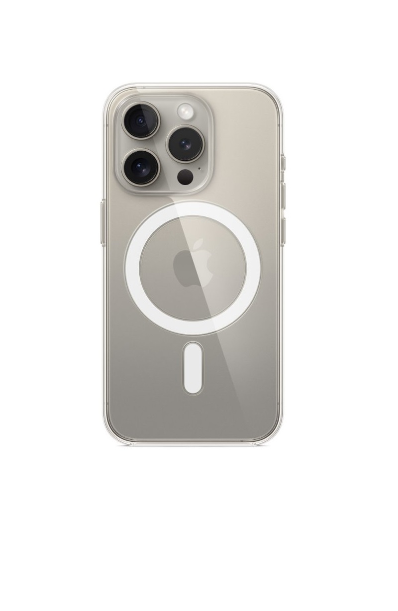Apple Clear Case with MagSafe (MT223) для iPhone 15 Pro: стиль та захист в одному аксесуарі